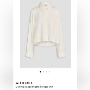 Alex mill lyocel shirt